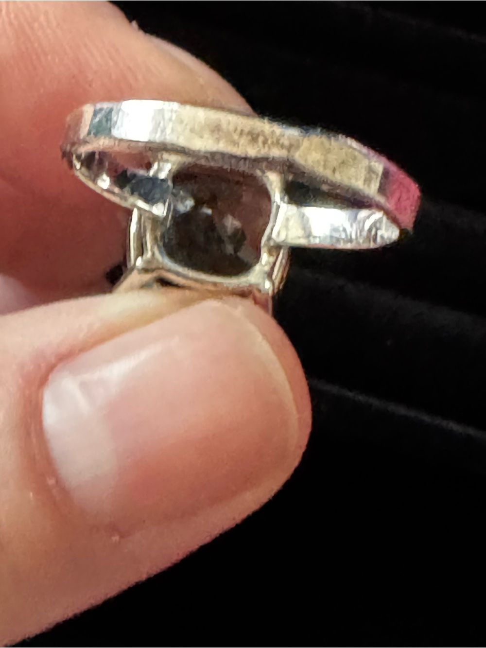 TOURMALINE Ring, set in silver, size 10.25, Very Good Pre-Owned Condition - Picture 11 of 16